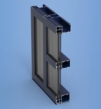 YWW 45 T - Thermally Broken Window Wall System