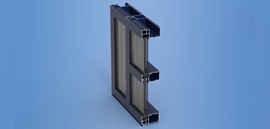 YWW 45 T - Thermally Broken Window Wall System