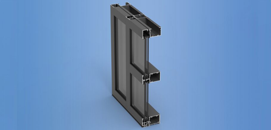 YWW 45 TU - Thermally Broken Window Wall System