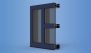 YWW 50 T - Thermally Broken Window Wall System with Optional Slab Edge and Cover thumb