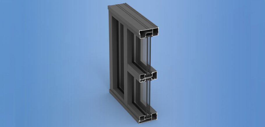 YES 45 CI - Center Set, Can Storefront System with Insulating Glass