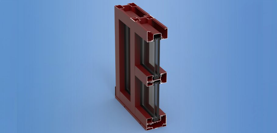 YHS 50 FI - Impact Resistant and Blast Mitigating Storefront System for Insulating Glass