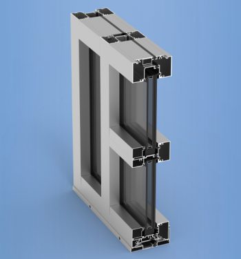 YHS 50 TU - Thermally Broken, Impact Resistant and Blast Mitigating Storefront System for Insulating Glass