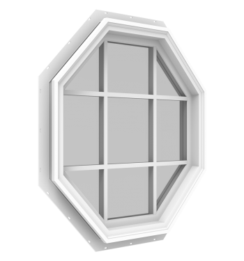 StyleView® Contemporary (No Trim) Geometric Windows