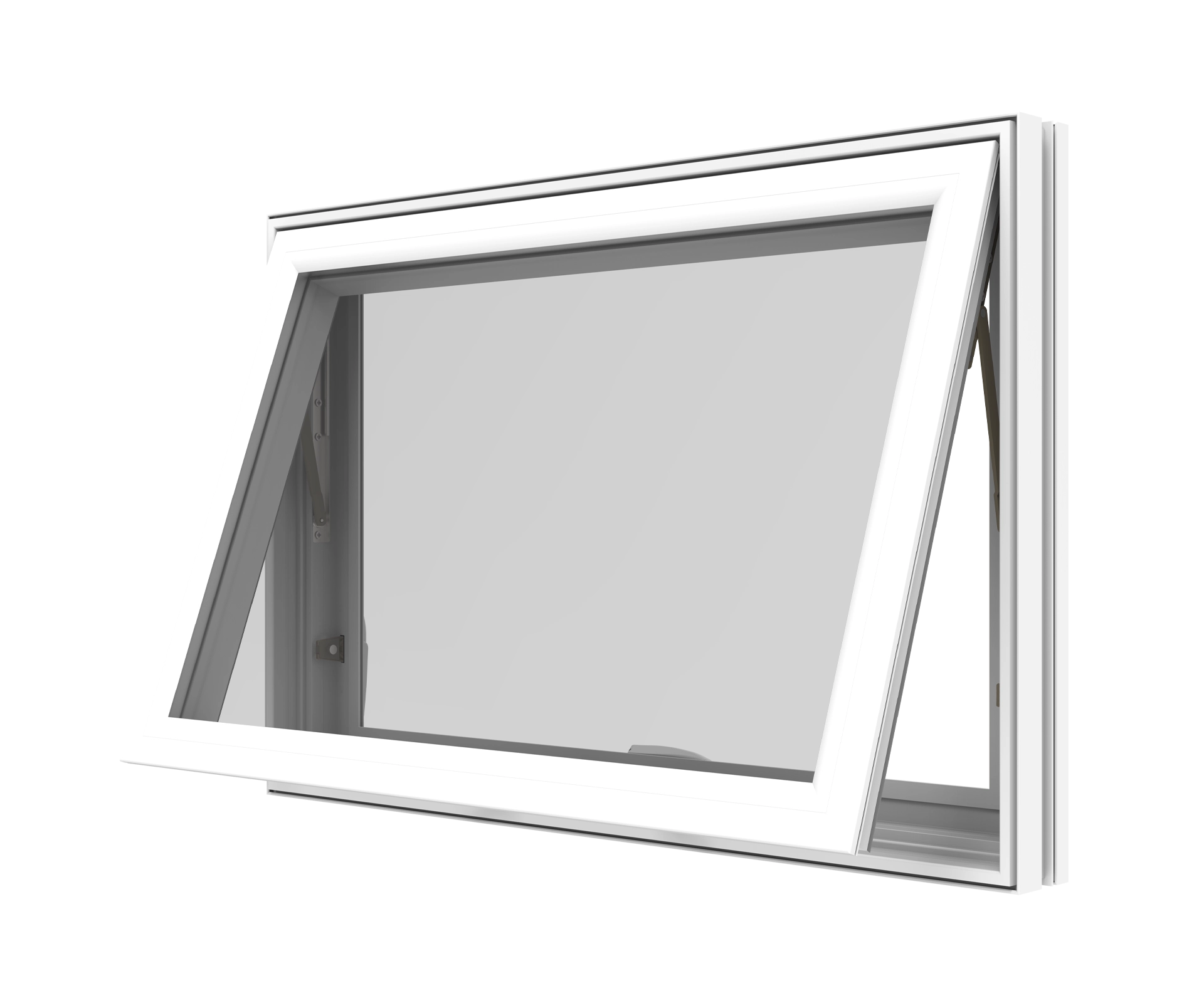 YKK window frame featuring durable double-glazed glass for energy efficiency.
