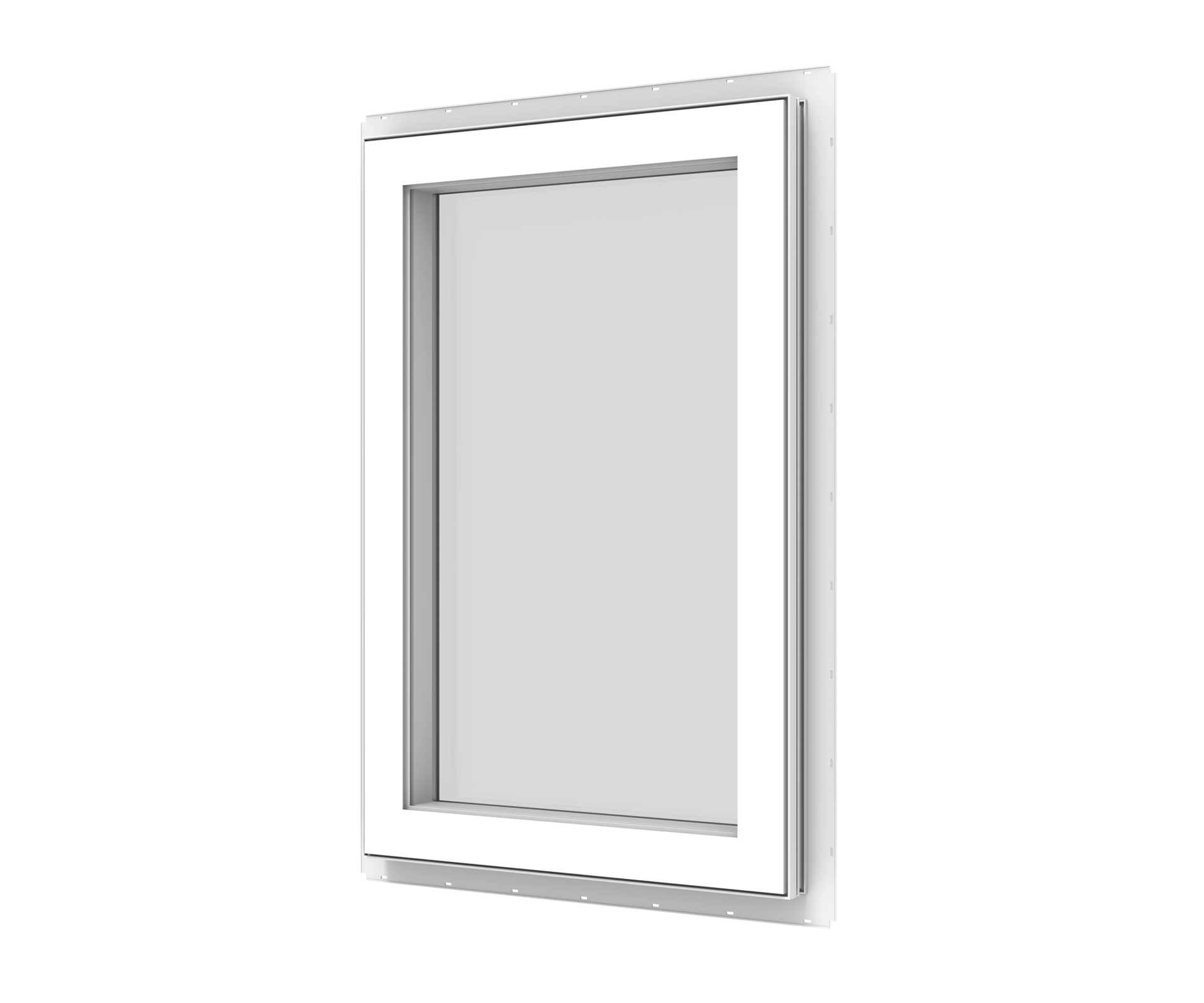 YKK window frame featuring durable mesh screen for ventilation.