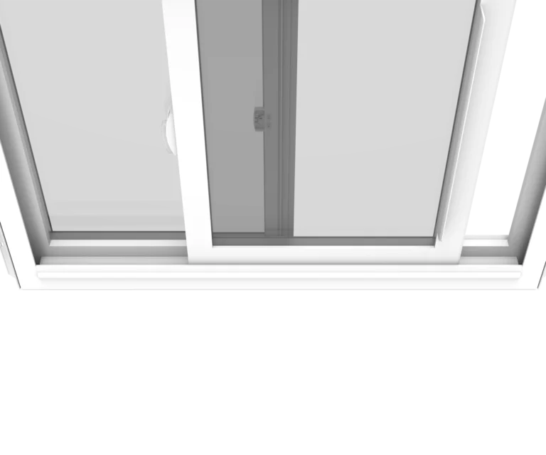 High-quality YKK aluminum sliding door frame for windows.