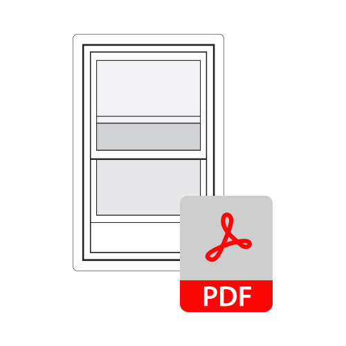 YKK window frame with screen for energy-efficient and durable windows.